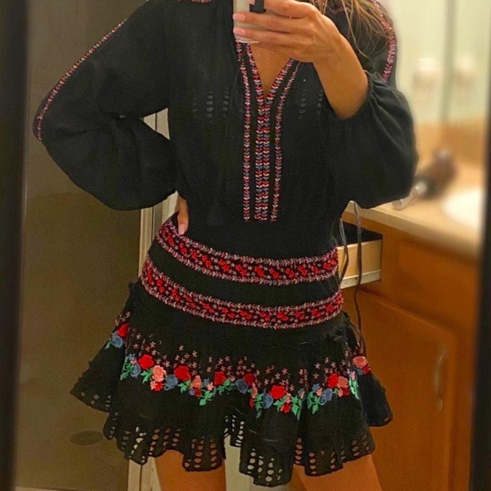 COPY - Manuela Black Dress by MISA Los Angeles